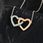 To My Beautiful Bonus Daughter - Grateful and Blessed That Life Brought You to Me - Necklace