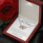 To My Beautiful Bonus Daughter - Grateful and Blessed That Life Brought You to Me - Necklace
