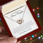To My Beautiful Bonus Daughter - Grateful and Blessed That Life Brought You to Me - Necklace